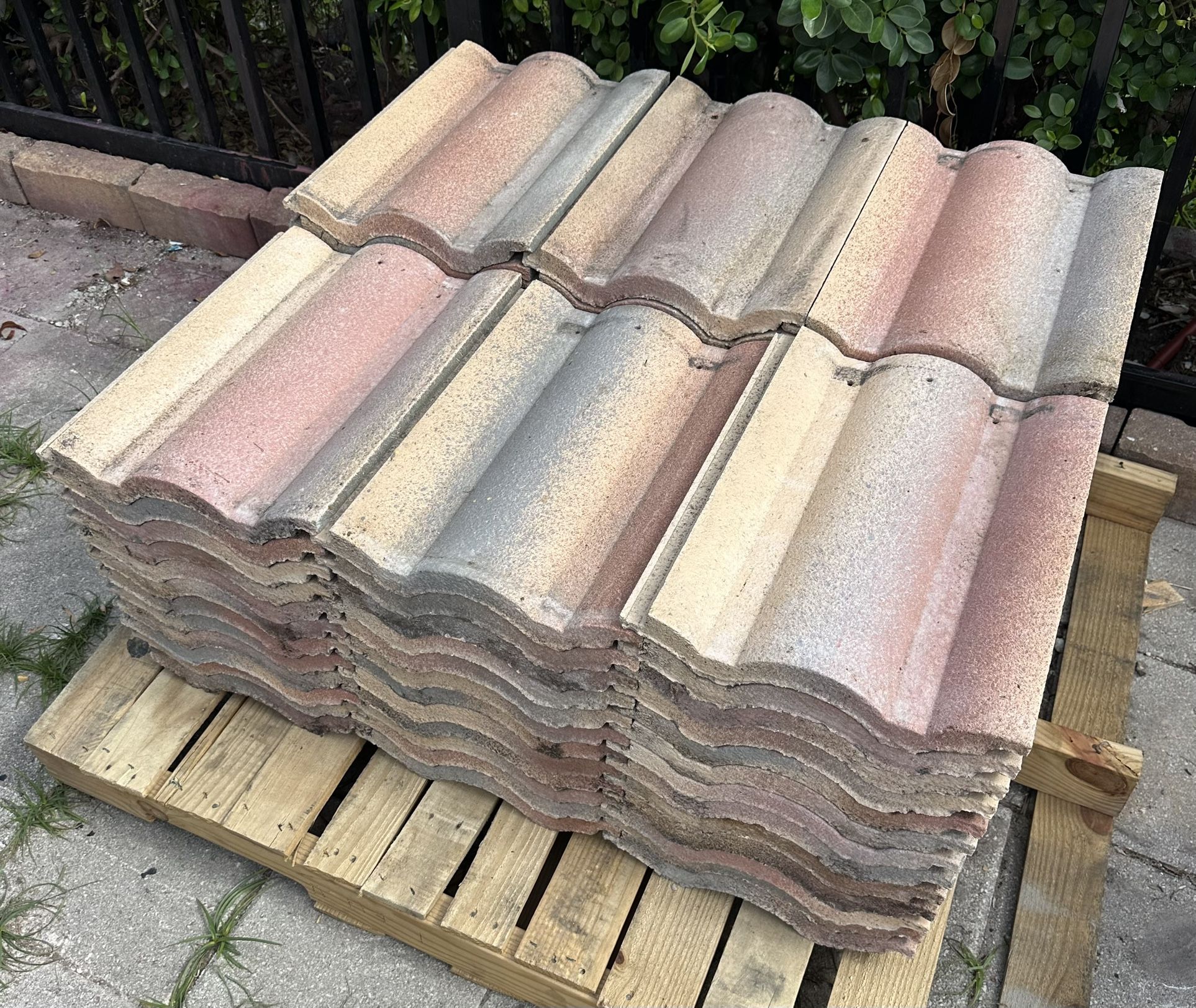 76 Concrete Roof Tiles ( Brand New)
