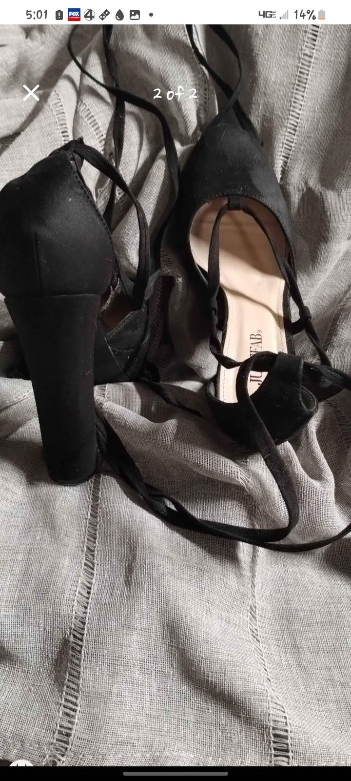 Just Fab Strappy Stilettos