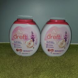 2 Dreft Laundry Detergent 45pacs