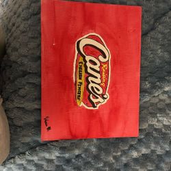 Raising Canes Painting 