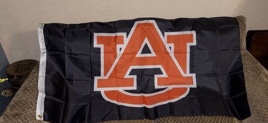 LARGE 3 X 5 AUBURN TIGERS FLAG
