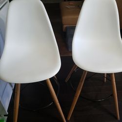 Two bar stools