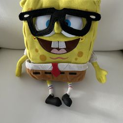 Sponge Bob With Glasses 
