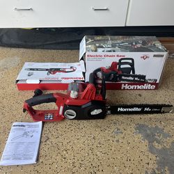 HOMELITE 14 in. 9 Amp Electric Chainsaw