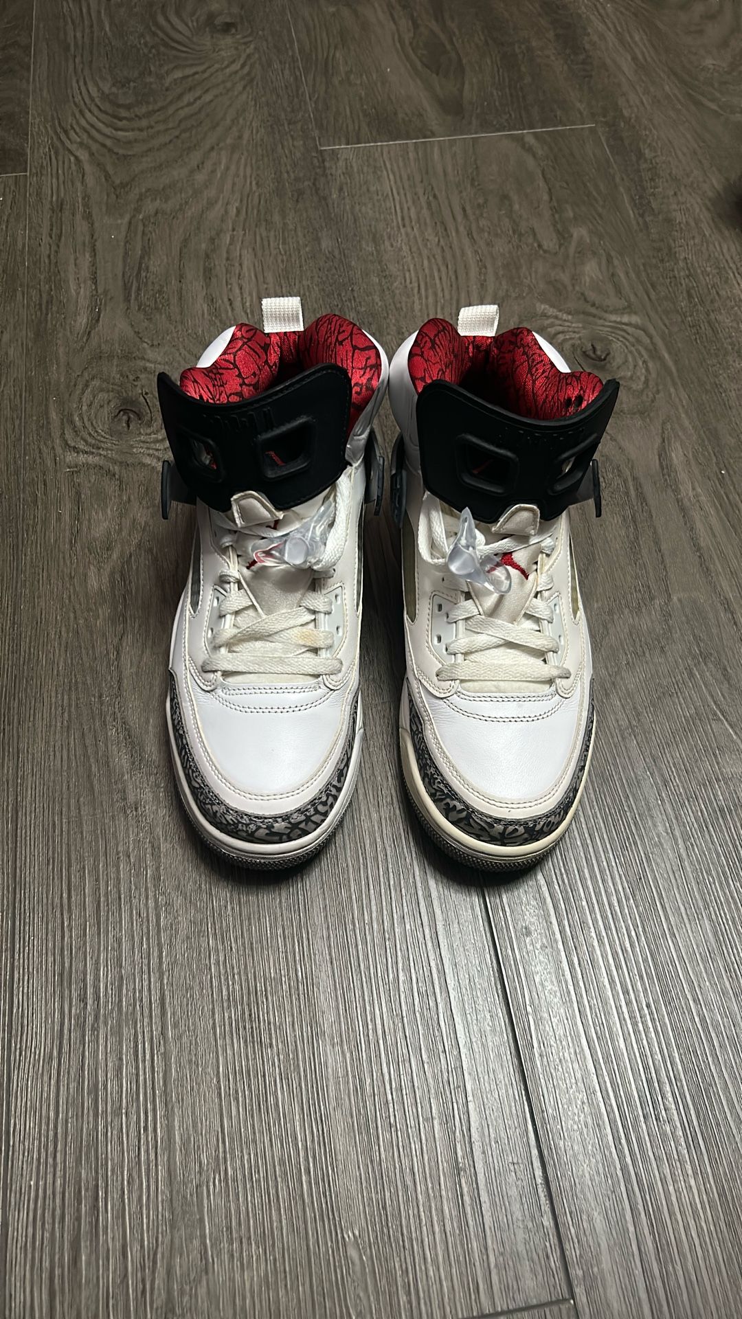 Nike Jordan Spizike White Cement 8.5 Size