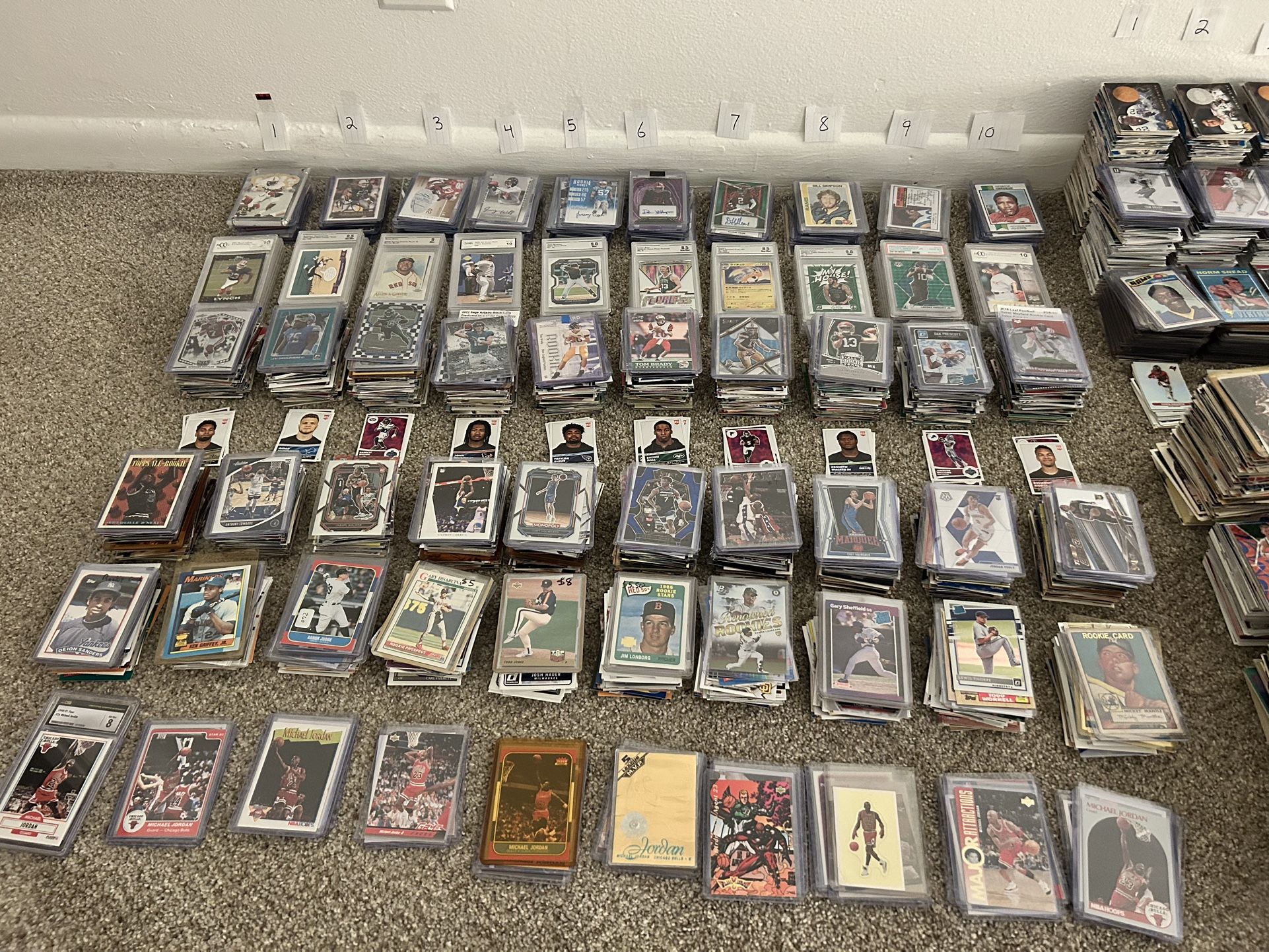 Valuable Sports Cards Collection For Sale