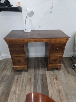 Wood desk