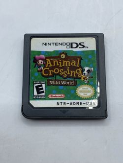 ANIMAL CROSSING : WILD WORLD FOR NINTENDO DS / 3DS cartridge only tested Genuine