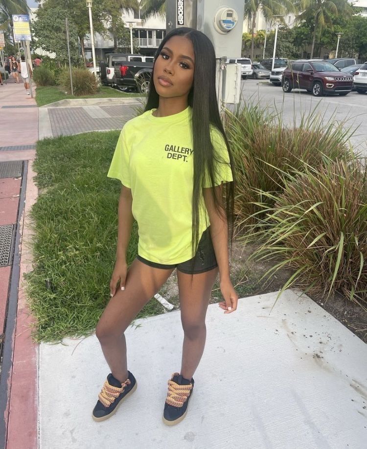 Neon Green Gallery Dept Shirt