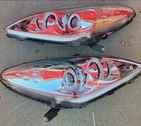 02-04 Lexus Es300 Es330 LED DRL Projector Headlights Luces Focos Micas Faros Faroles