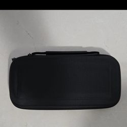 Black Hard Shell Carrying Case with Handle