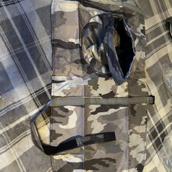 Dog Camo Raincoat Sm/md
