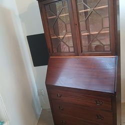Vintage Secretary Hutch Desk