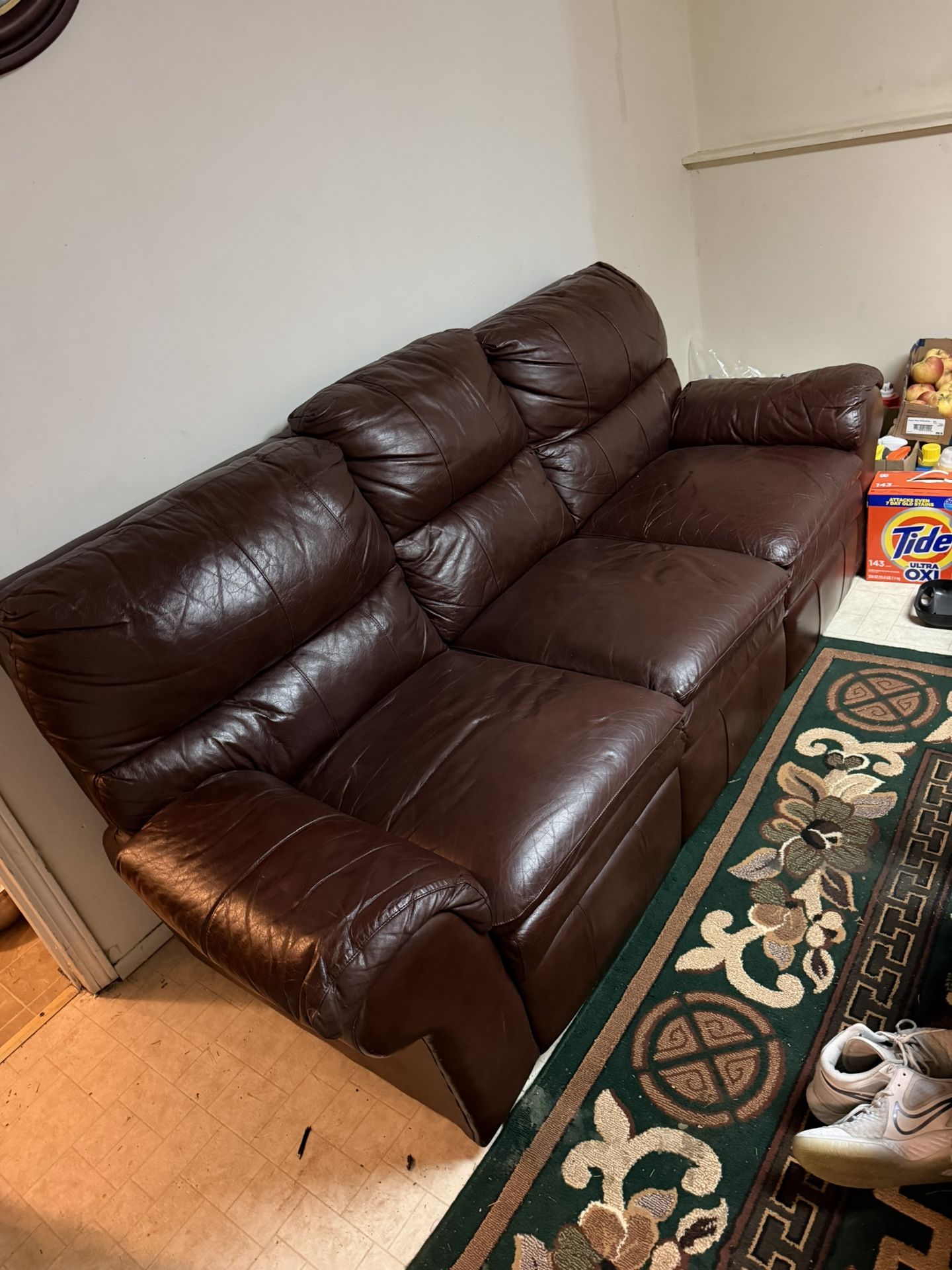 Leather Couch
