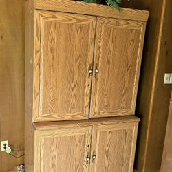 Hideaway Armoire Desk