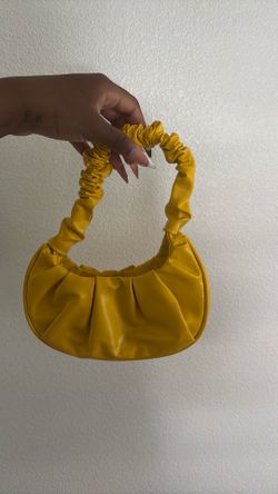 Yellow purse