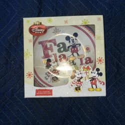 Disney Holiday Plates