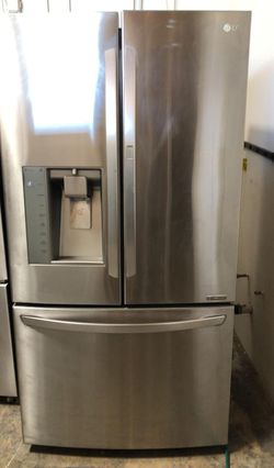 LG 3 Door Stainless Steel Refrigerator

