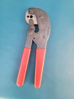 Hex Crimping / Coaxial Electrical Crimp Tool Heavy Duty 3 Cavity