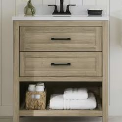 Autumn su in. Single Sink veatnerea Tan Bath Vanity