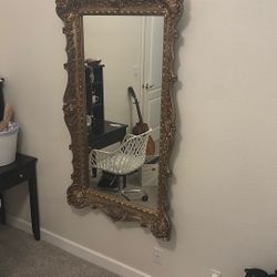 giant vintage mirror