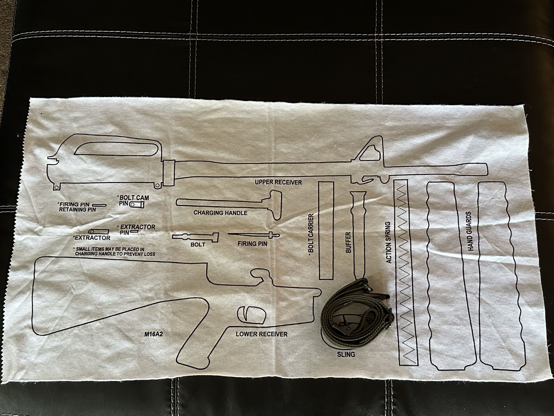 M 16 A2 Layout Blanket 