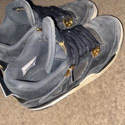 Jordan 4 Retro Royalty Black Men Size 6.5