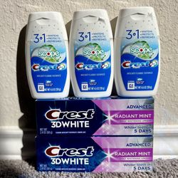 Crest Toothpaste bundle $9