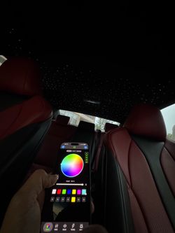 Starlight and ambiance light custom car design