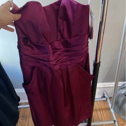 David’s Bridal Bridesmaid Dress