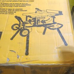 brand new dewalt portable table saw 