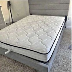 NEW IN BOX -King, Queen & Full Size Grey Modern Platform Bed Frame