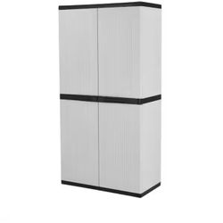4 Shelf Storage Cabinet 