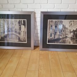 Two Framed Pictures