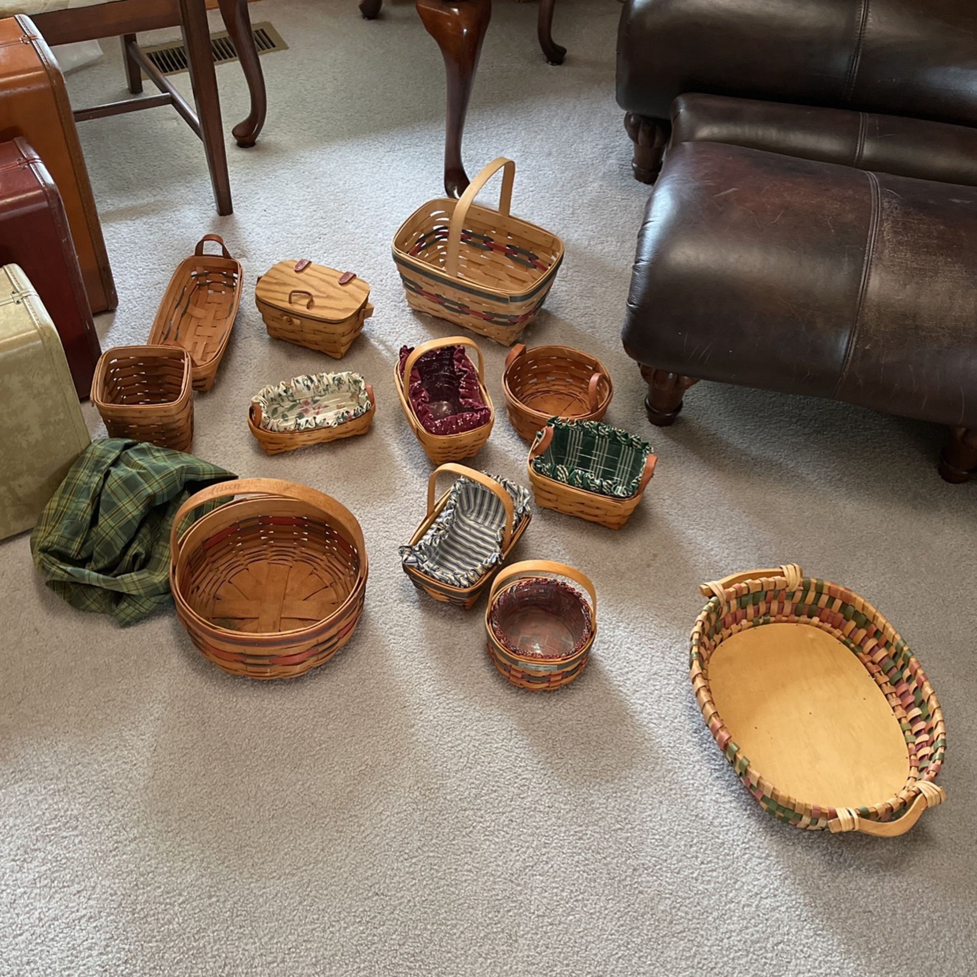 Lot Of Longaberger Baskets
