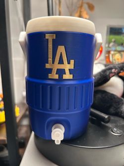 3D Printed Dodgers Gold Drink Holder