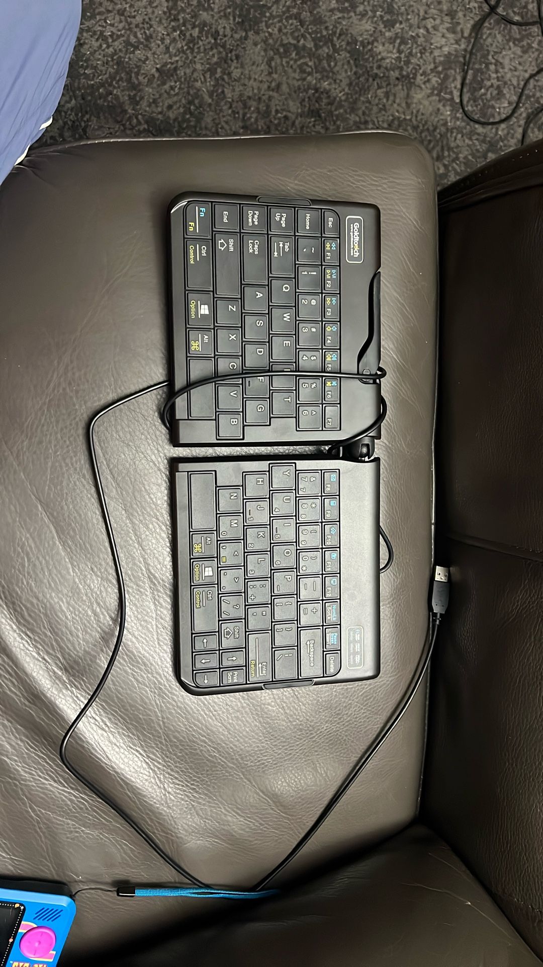 Goldtouch Sk-2721 Adjustable Portable Ergonomic Keyboard For Pc & Mac