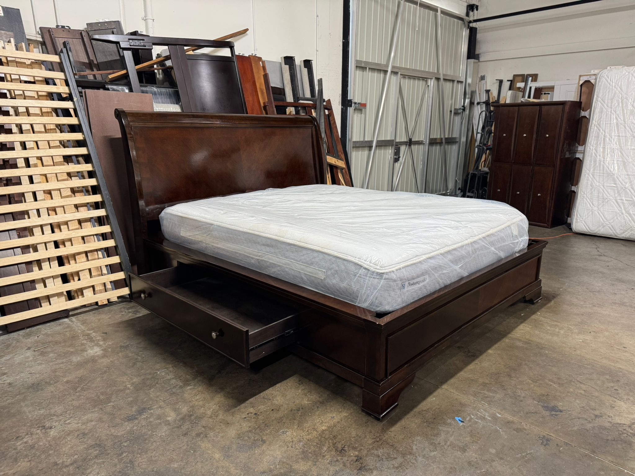 Cal King Bed $360