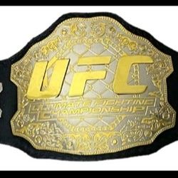 UFC HOF Welter Weight Champion Robbie "Ruthless" Lawler Signed Full Sized UFC Belt  BAS