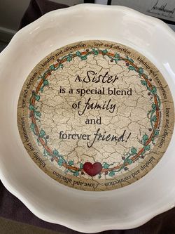 Abbey Press Sister Ceramic Plate