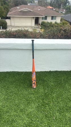 Orange atlas baseball bat for sale