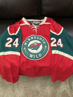 Derek Boogaard Minnesota Wild Stitched Reebok CCM Jersey Men’s Size Xl