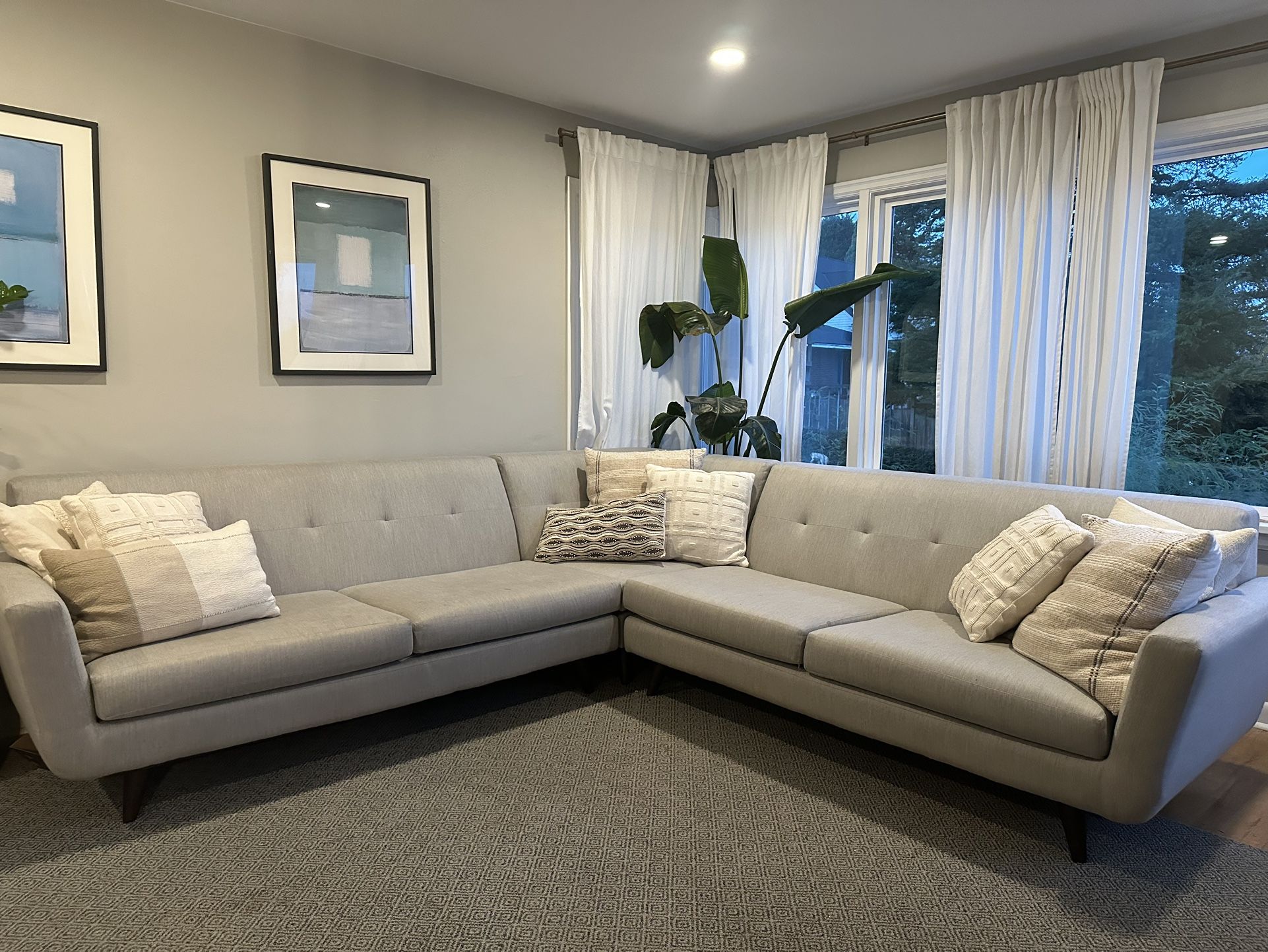Grey Sectional Sofa - Joybird