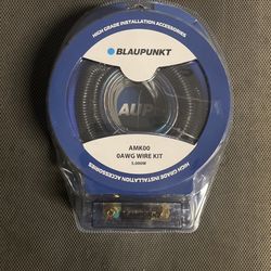 Blaupunkt 0 Gauge Amplifier Installation Kit Up To 5000 Watts Power Handling 