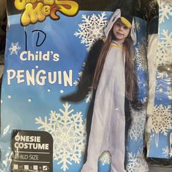 Child’s Large Penguin Costume Halloween Pajama