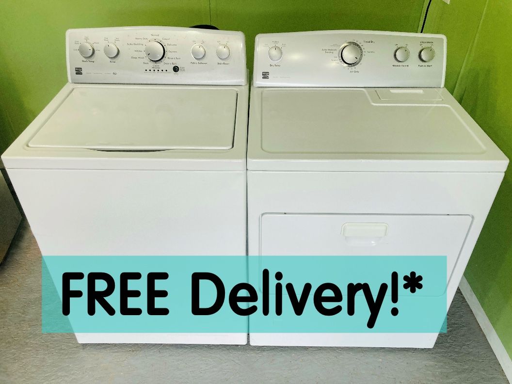 Kenmore washer and gas dryer Set