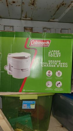 Coleman Portable flush toilet