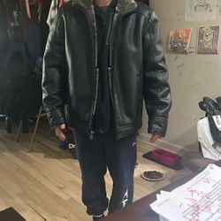 Leather Jacket Calvin Klein 