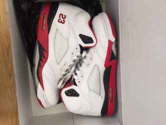 Jordan 5 fire red size 11