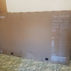 Tv Samsung 85", 8k, QN900A, 2021 Model, Slim, Alexa, Google, Excellent 
